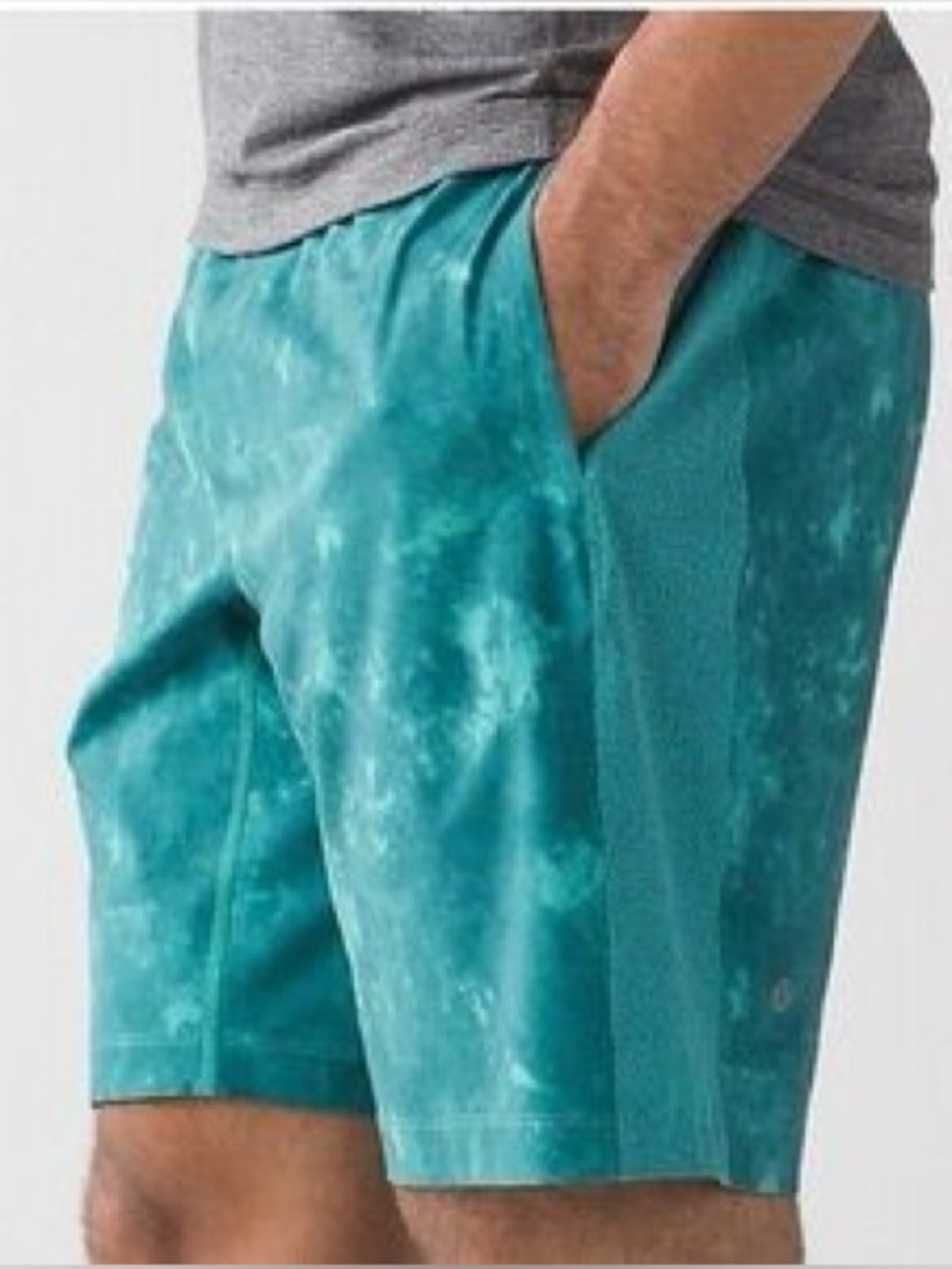 Lululemon Men’s T.H.E Short H2O Tidal Mist Arctic Teal Size Medium